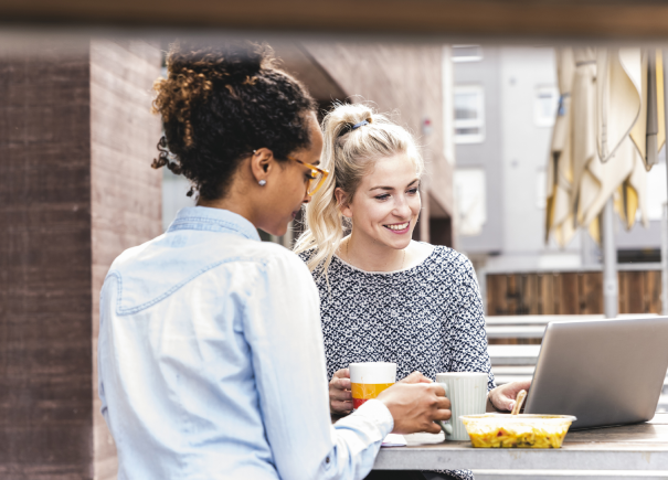 women having a meeting