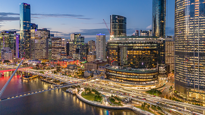 Brisbane’s Queen’s Wharf precinct