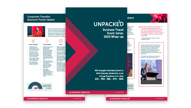 Unpacked Business Travel Event Series Wrap Up