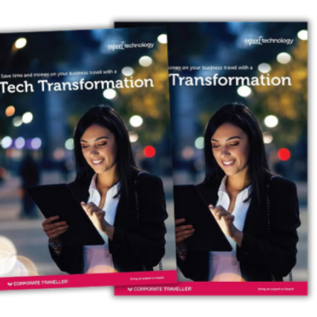 Tech transformation guide cover.